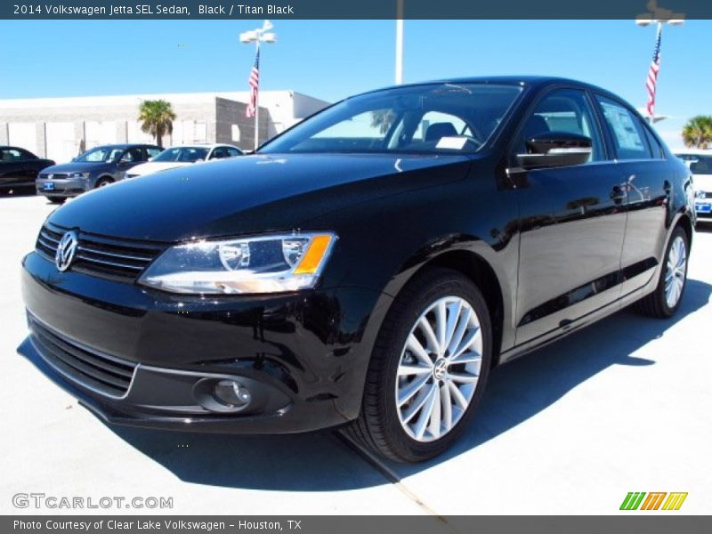Black / Titan Black 2014 Volkswagen Jetta SEL Sedan