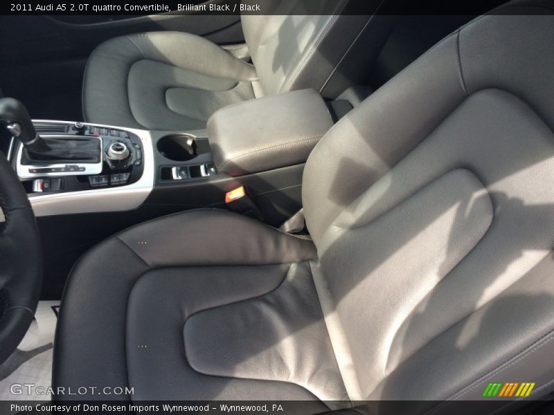 Brilliant Black / Black 2011 Audi A5 2.0T quattro Convertible