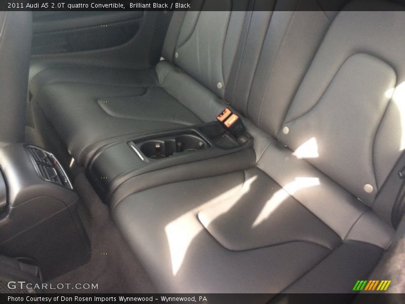 Brilliant Black / Black 2011 Audi A5 2.0T quattro Convertible