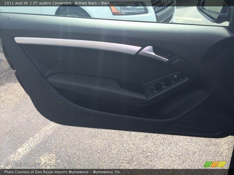 Brilliant Black / Black 2011 Audi A5 2.0T quattro Convertible