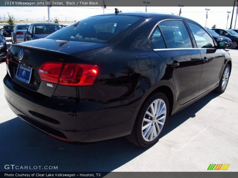 Black / Titan Black 2014 Volkswagen Jetta SEL Sedan