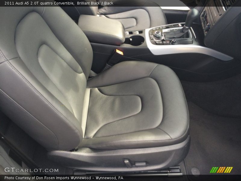 Brilliant Black / Black 2011 Audi A5 2.0T quattro Convertible