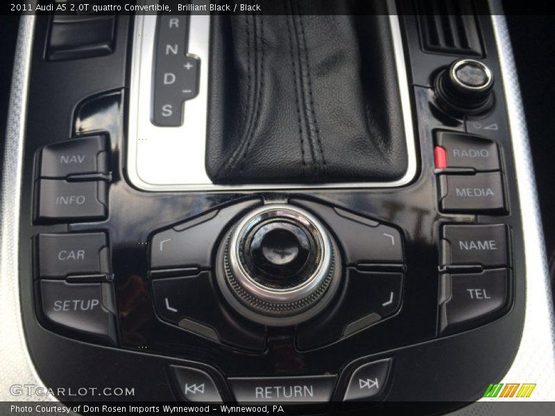 Brilliant Black / Black 2011 Audi A5 2.0T quattro Convertible