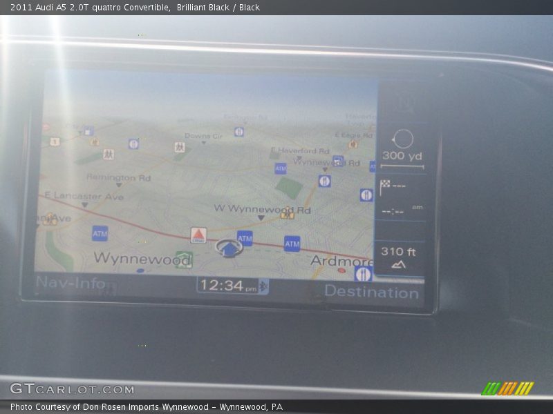 Brilliant Black / Black 2011 Audi A5 2.0T quattro Convertible