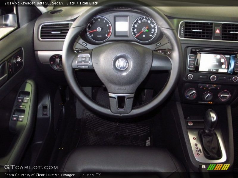 Black / Titan Black 2014 Volkswagen Jetta SEL Sedan
