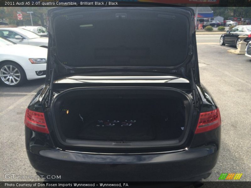 Brilliant Black / Black 2011 Audi A5 2.0T quattro Convertible