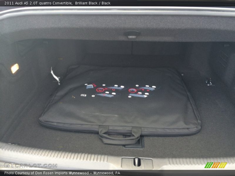 Brilliant Black / Black 2011 Audi A5 2.0T quattro Convertible