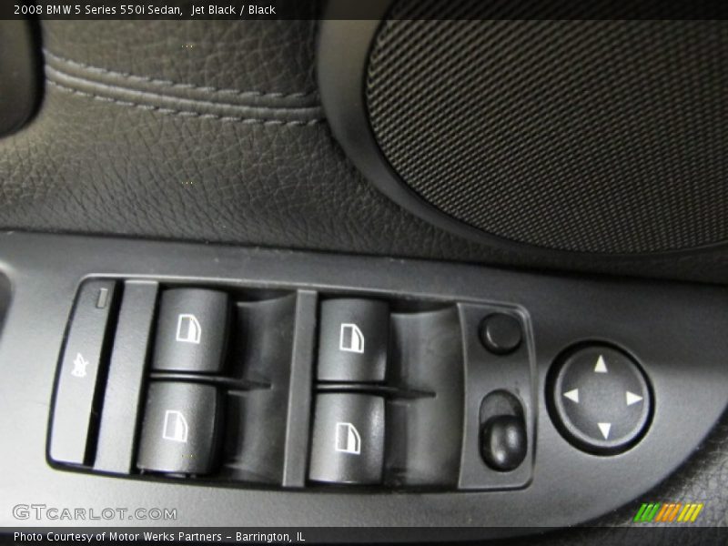 Controls of 2008 5 Series 550i Sedan