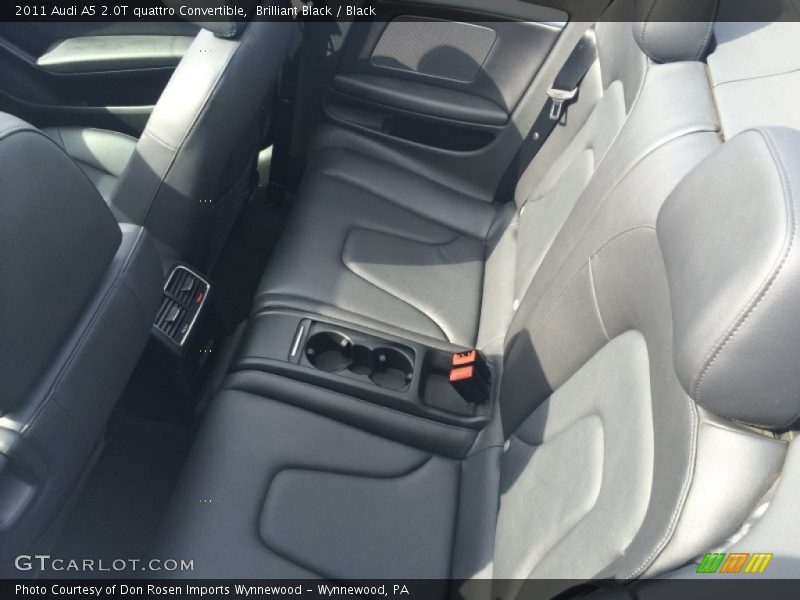 Brilliant Black / Black 2011 Audi A5 2.0T quattro Convertible