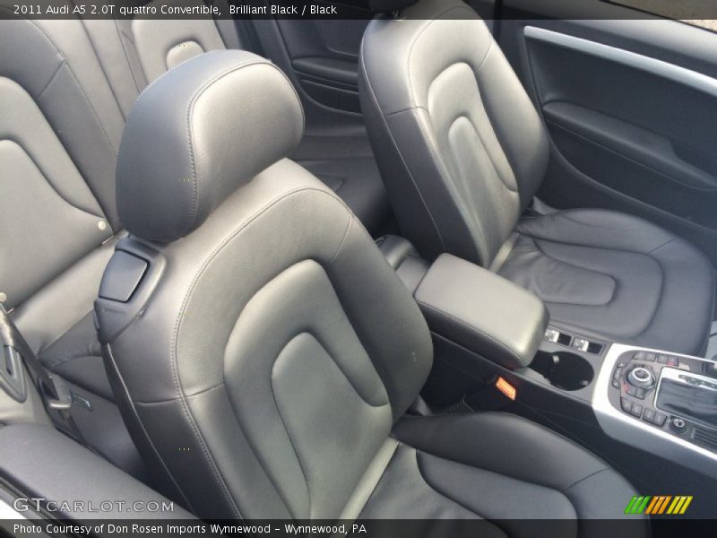 Brilliant Black / Black 2011 Audi A5 2.0T quattro Convertible