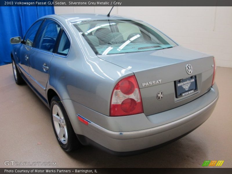 Silverstone Grey Metallic / Grey 2003 Volkswagen Passat GLX Sedan