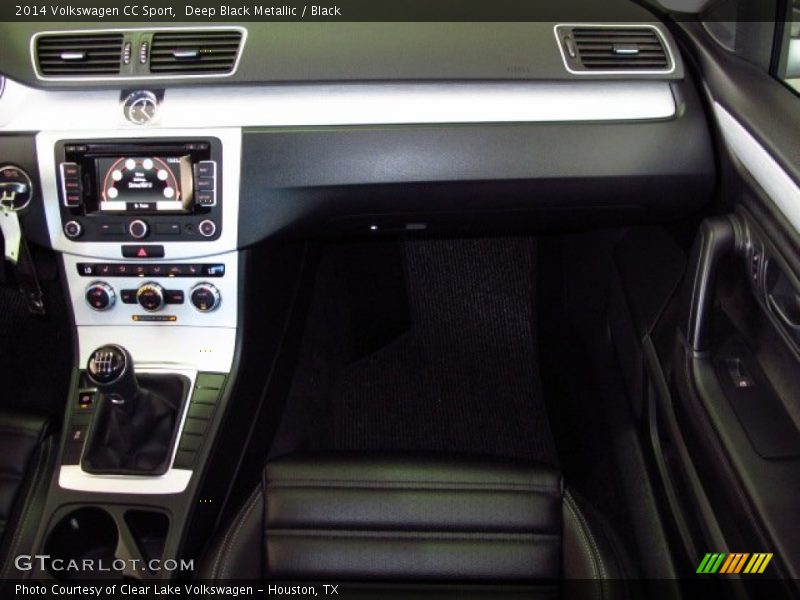 Deep Black Metallic / Black 2014 Volkswagen CC Sport