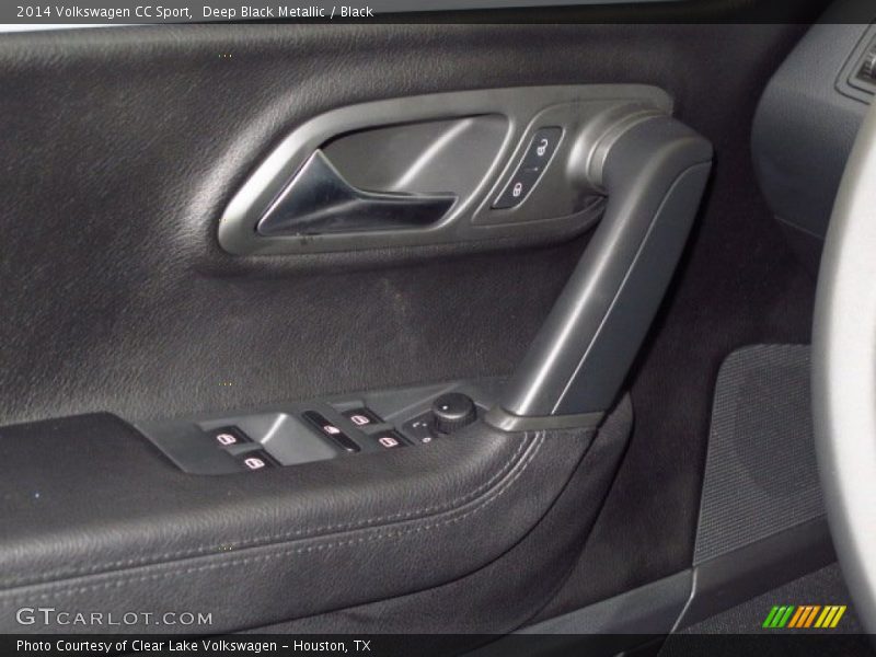 Deep Black Metallic / Black 2014 Volkswagen CC Sport