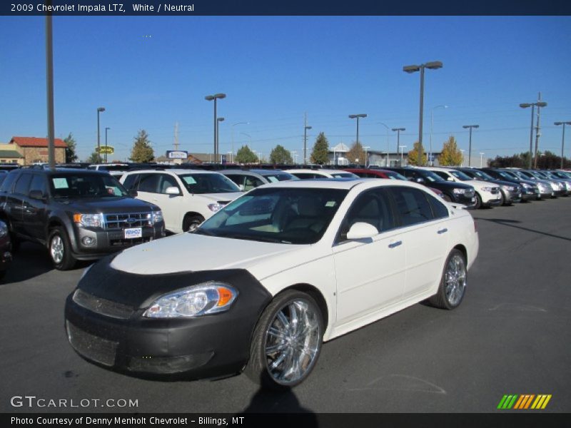 White / Neutral 2009 Chevrolet Impala LTZ