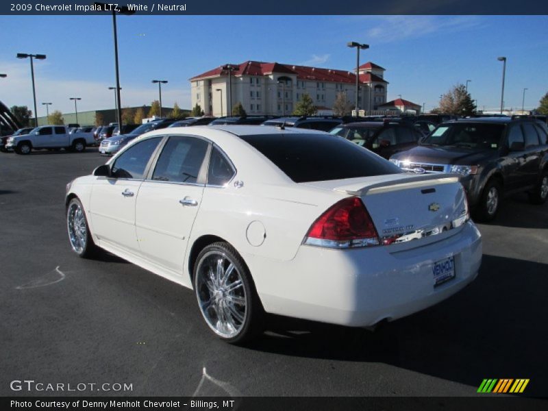 White / Neutral 2009 Chevrolet Impala LTZ