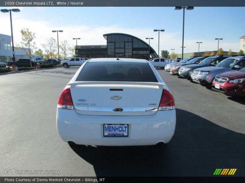 White / Neutral 2009 Chevrolet Impala LTZ