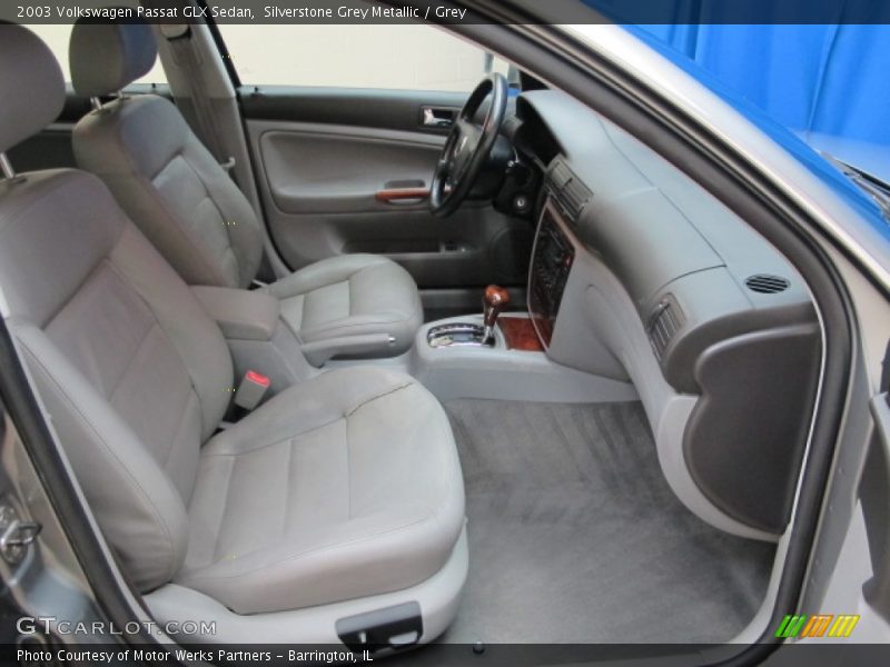 Silverstone Grey Metallic / Grey 2003 Volkswagen Passat GLX Sedan