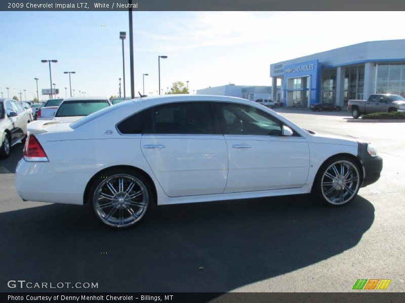 White / Neutral 2009 Chevrolet Impala LTZ