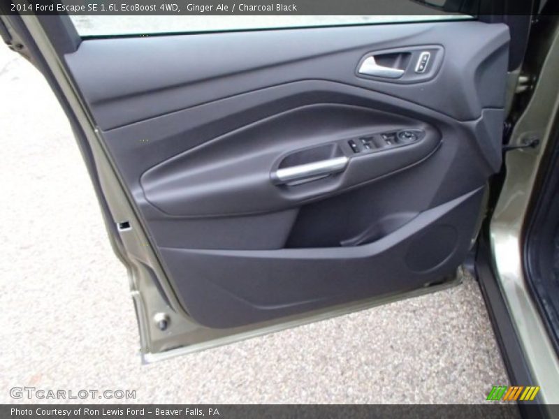 Ginger Ale / Charcoal Black 2014 Ford Escape SE 1.6L EcoBoost 4WD