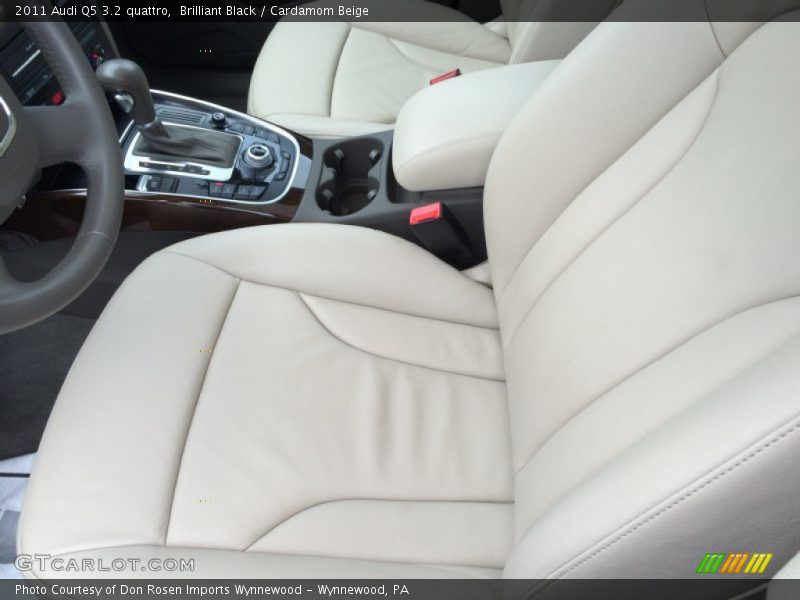 Brilliant Black / Cardamom Beige 2011 Audi Q5 3.2 quattro