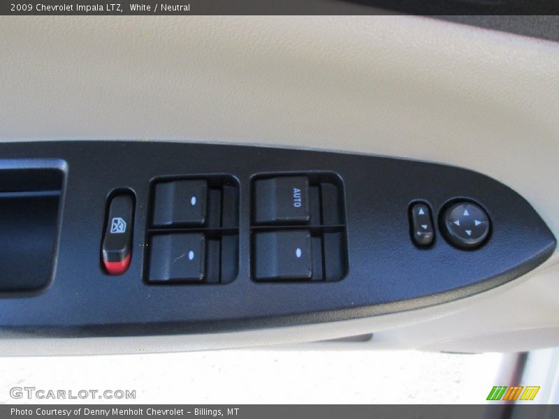 White / Neutral 2009 Chevrolet Impala LTZ