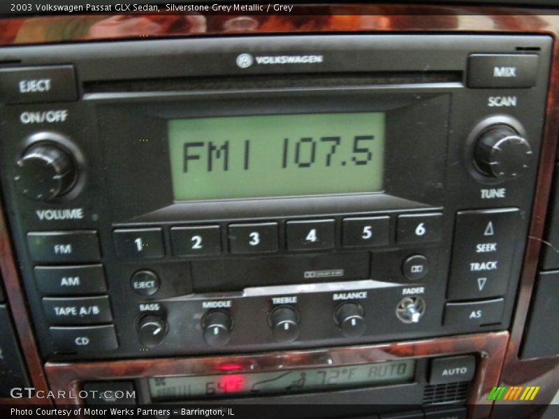 Silverstone Grey Metallic / Grey 2003 Volkswagen Passat GLX Sedan