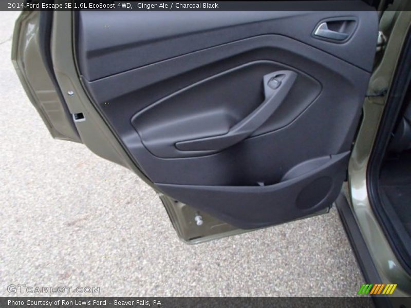 Ginger Ale / Charcoal Black 2014 Ford Escape SE 1.6L EcoBoost 4WD