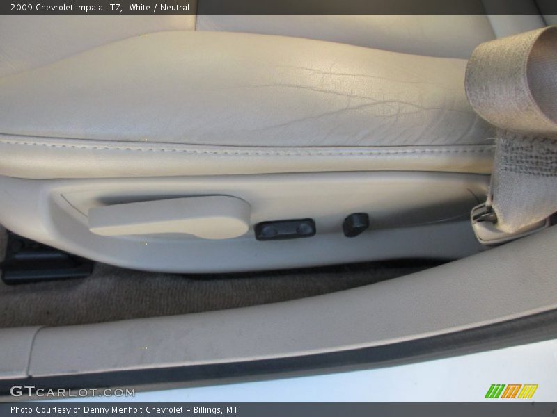 White / Neutral 2009 Chevrolet Impala LTZ