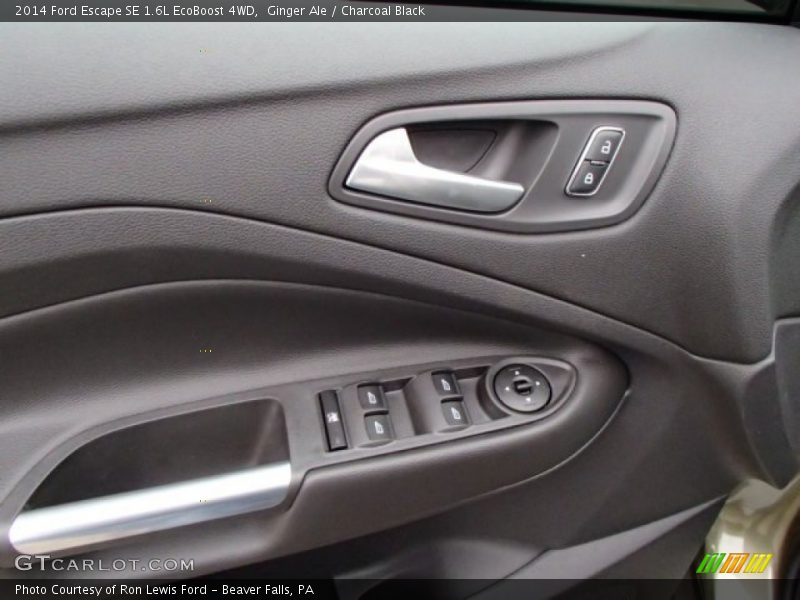Ginger Ale / Charcoal Black 2014 Ford Escape SE 1.6L EcoBoost 4WD