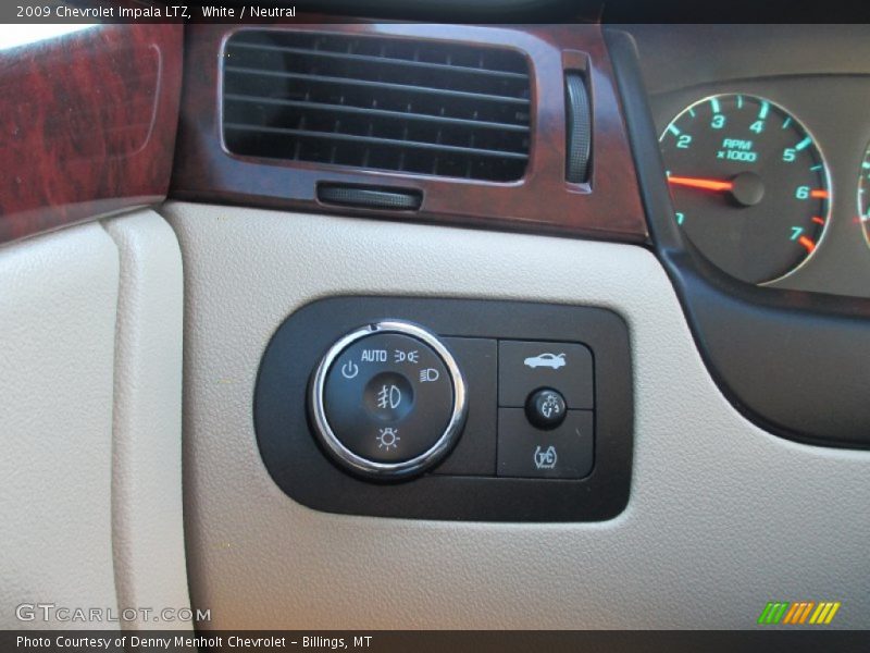 White / Neutral 2009 Chevrolet Impala LTZ