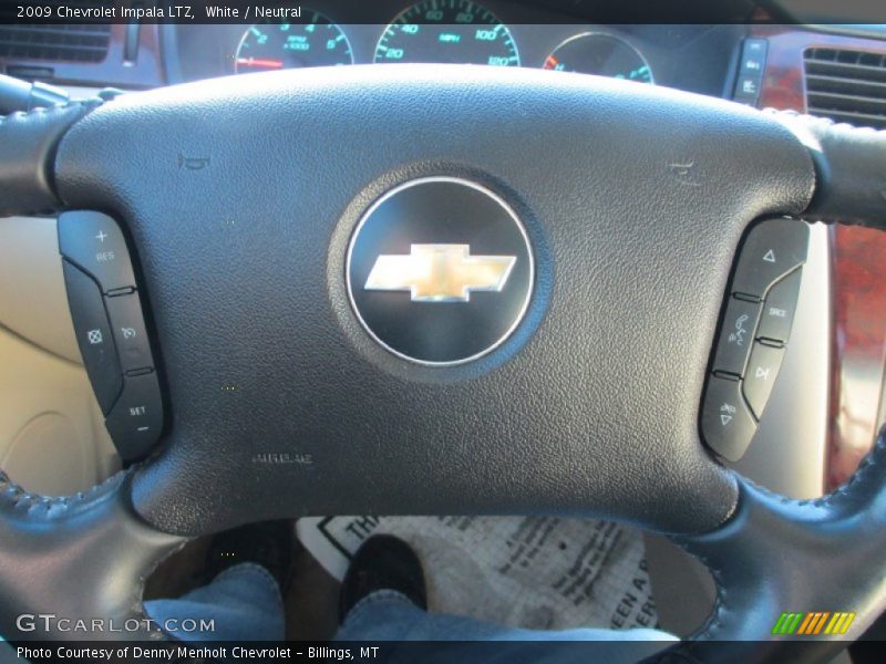 White / Neutral 2009 Chevrolet Impala LTZ