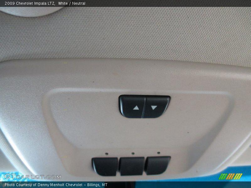 White / Neutral 2009 Chevrolet Impala LTZ