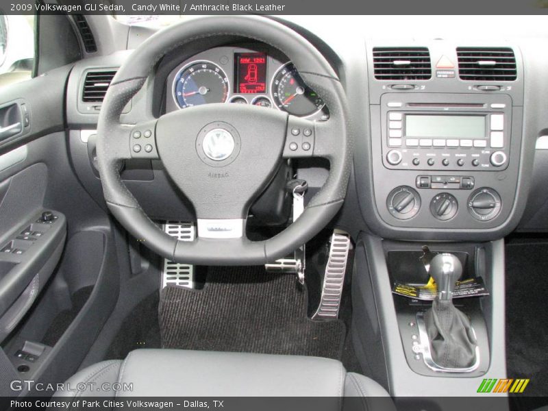 Candy White / Anthracite Black Leather 2009 Volkswagen GLI Sedan