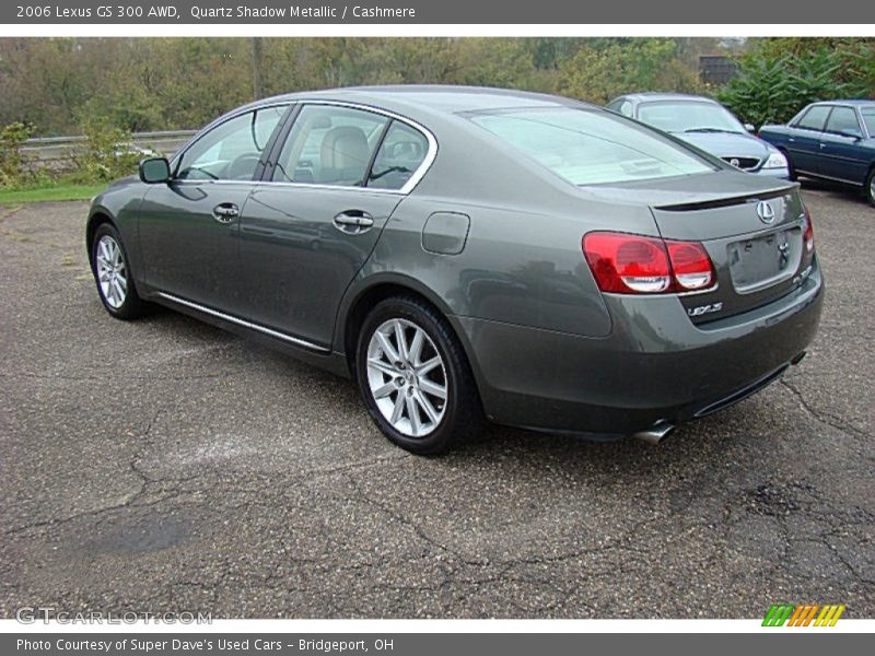 Quartz Shadow Metallic / Cashmere 2006 Lexus GS 300 AWD