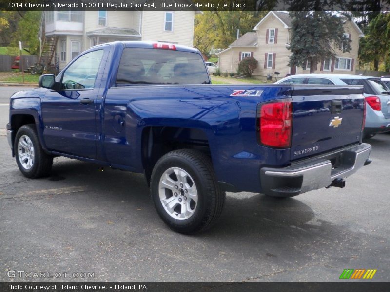  2014 Silverado 1500 LT Regular Cab 4x4 Blue Topaz Metallic