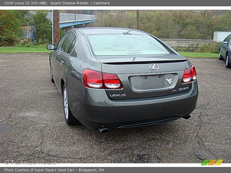 Quartz Shadow Metallic / Cashmere 2006 Lexus GS 300 AWD