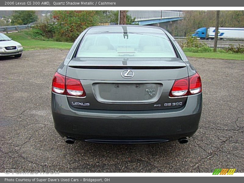 Quartz Shadow Metallic / Cashmere 2006 Lexus GS 300 AWD