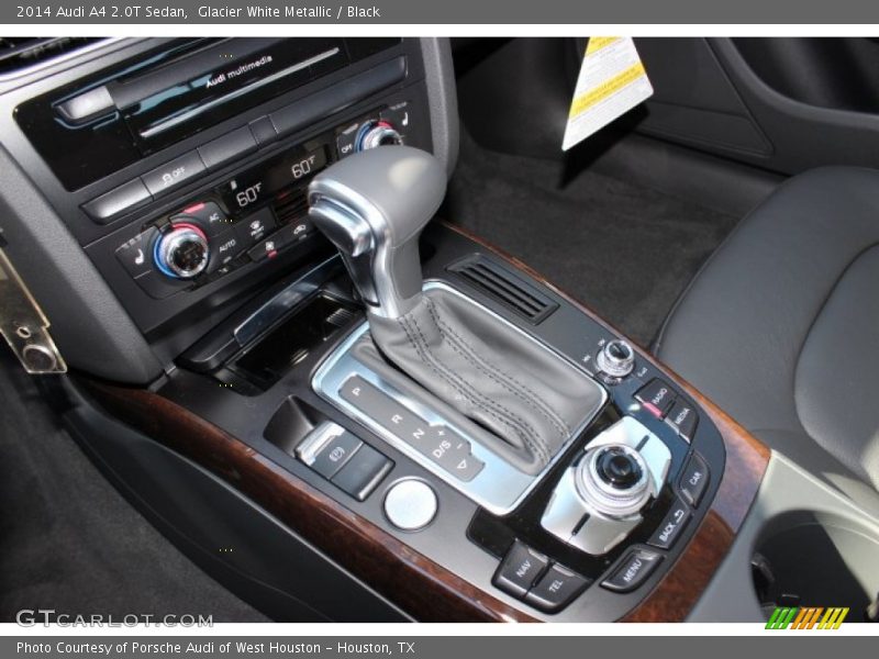 Glacier White Metallic / Black 2014 Audi A4 2.0T Sedan