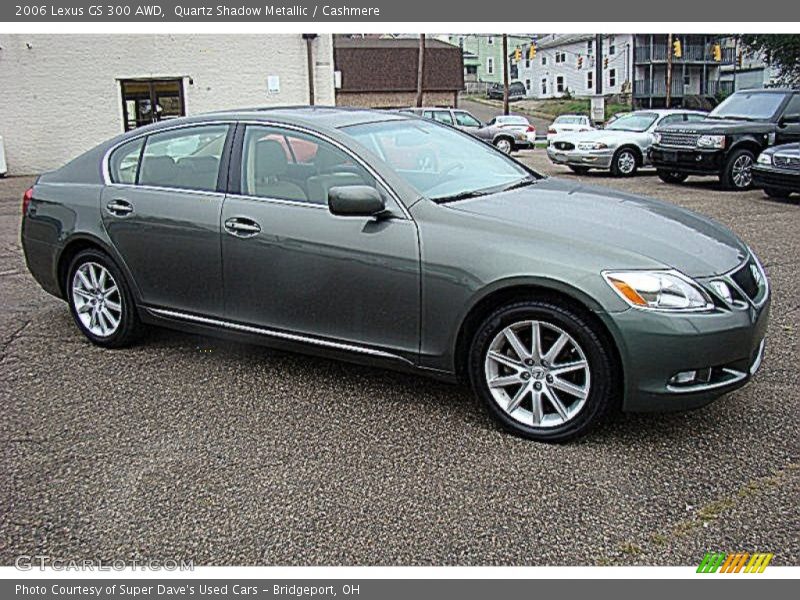 Quartz Shadow Metallic / Cashmere 2006 Lexus GS 300 AWD