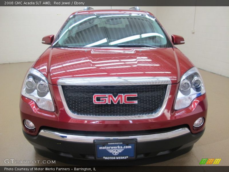 Red Jewel / Ebony 2008 GMC Acadia SLT AWD