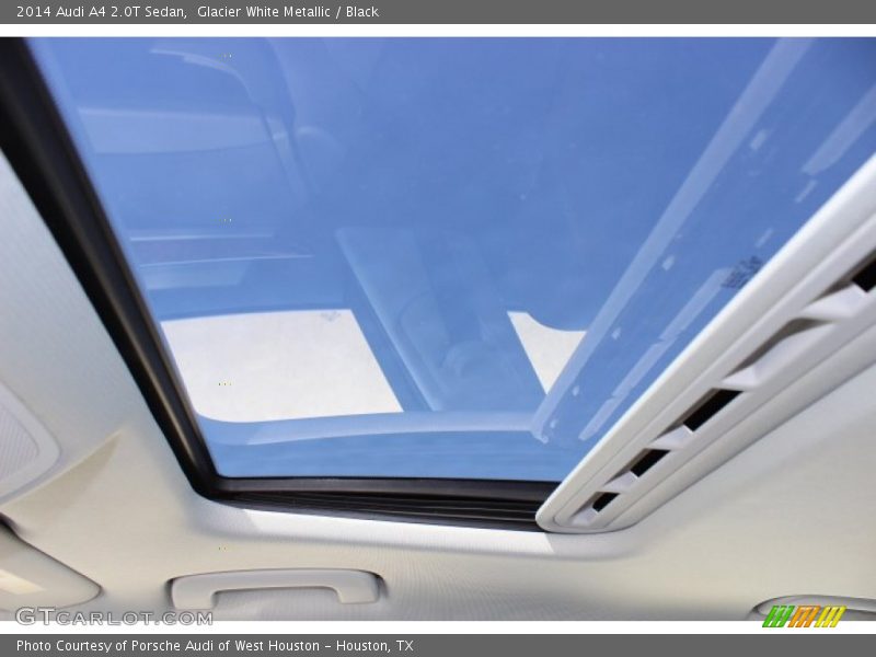 Glacier White Metallic / Black 2014 Audi A4 2.0T Sedan