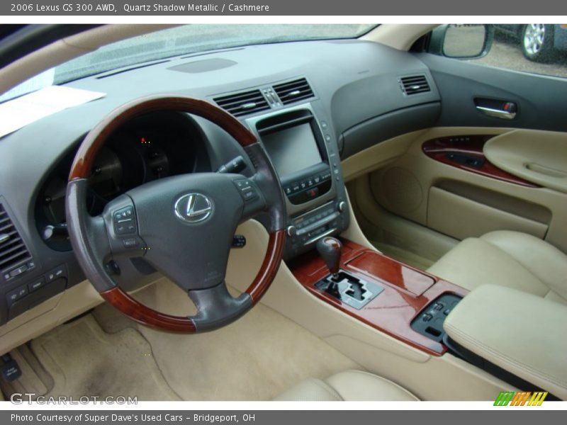 Quartz Shadow Metallic / Cashmere 2006 Lexus GS 300 AWD