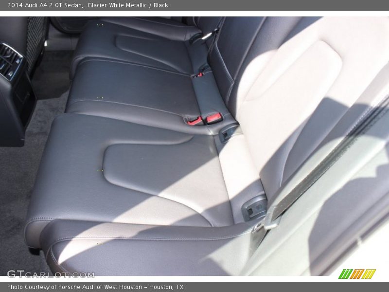 Glacier White Metallic / Black 2014 Audi A4 2.0T Sedan