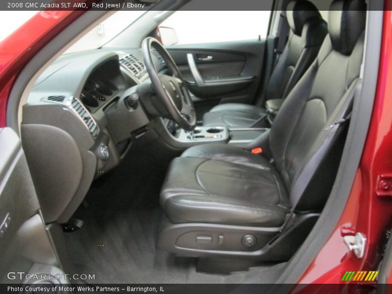 Red Jewel / Ebony 2008 GMC Acadia SLT AWD