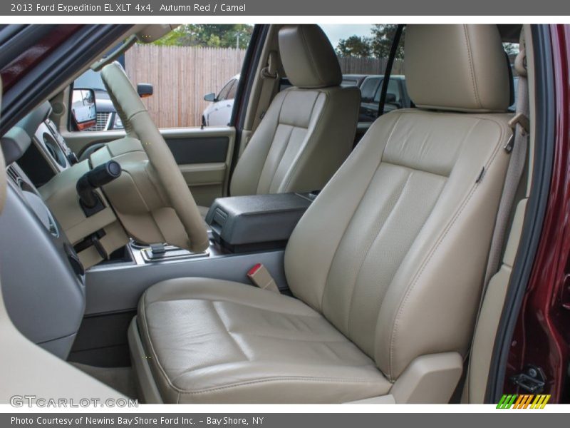 Front Seat of 2013 Expedition EL XLT 4x4