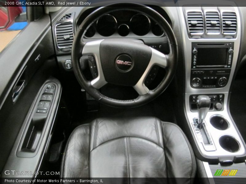 Red Jewel / Ebony 2008 GMC Acadia SLT AWD