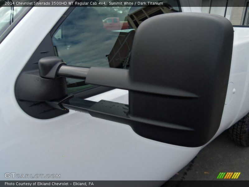 Summit White / Dark Titanium 2014 Chevrolet Silverado 3500HD WT Regular Cab 4x4