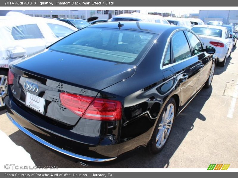Phantom Black Pearl Effect / Black 2014 Audi A8 3.0T quattro