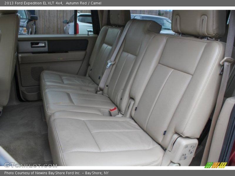 Rear Seat of 2013 Expedition EL XLT 4x4