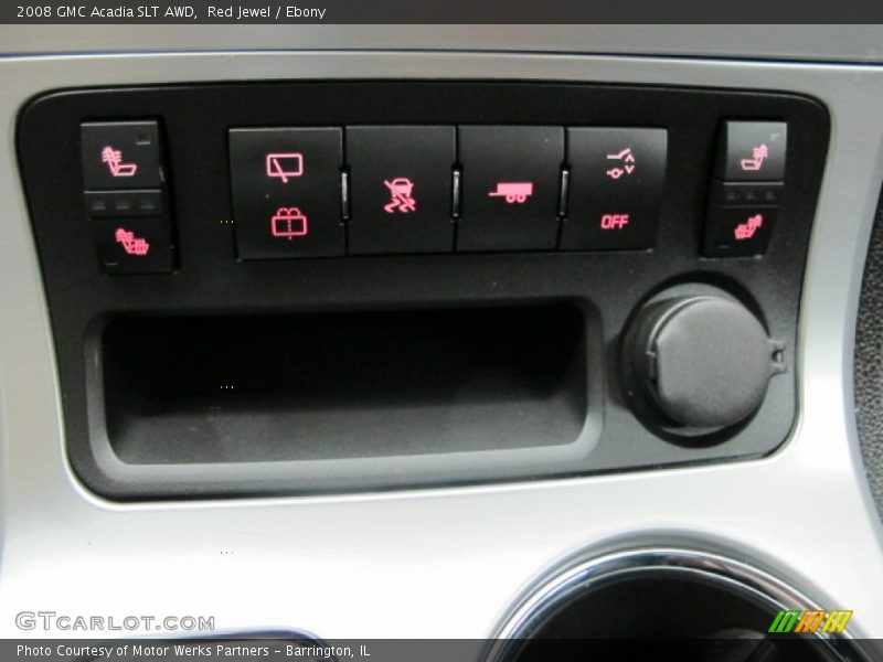 Red Jewel / Ebony 2008 GMC Acadia SLT AWD